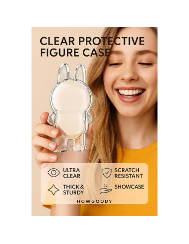 Funda Protectora HOWGOODY para Figuras de Pie 1:1 - Acrílico Claro