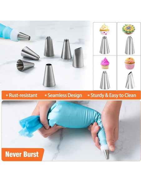 Kit de Tapetes de Silicona Antiadherente Angadona 16 Piezas Kit de Tapetes de Silicona Antiadherente Angadona 16 Piezas