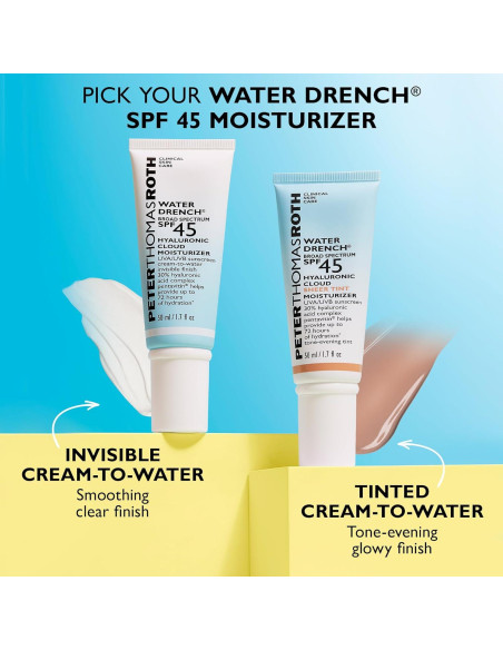 Hidratante Nubloso Peter Thomas Roth Ácido Hialurónico SPF 45 Hidratante Nubloso Peter Thomas Roth Ácido Hialurónico SPF 45
