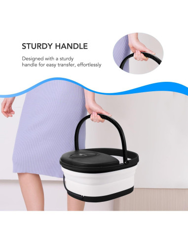 Masajeador de pies colapsable SPA4PIEDS SPA10 con burbujas