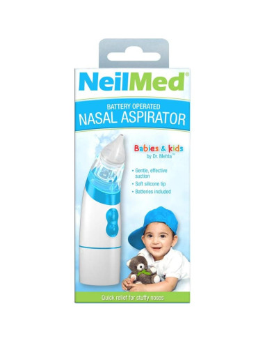 Aspirador nasal eléctrico NeilMed NAB-4R para bebés