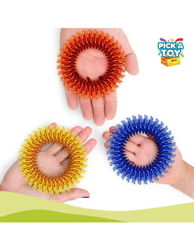 Juego de Pulseras Antiestrés Pick A Toy - 3 Unidades para Niños 5+