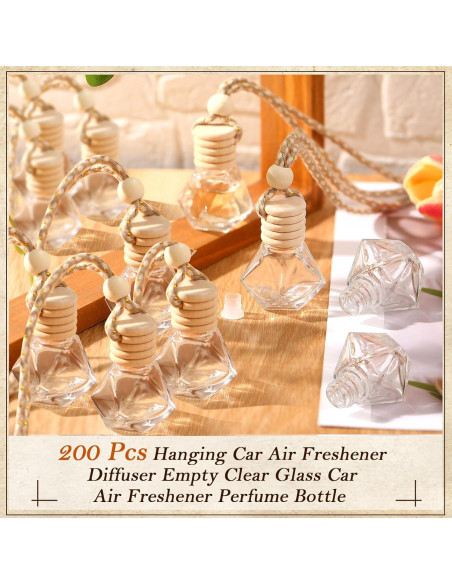 200 Botellas Difusoras de Aire Domensi para Coche Clásico 200 Botellas Difusoras de Aire Domensi para Coche Clásico