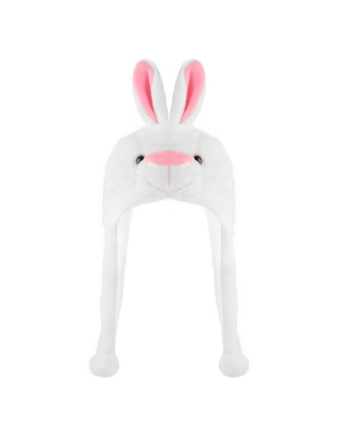 Gorro de Peluche Conejo Audaisyly con Solapas para Orejas