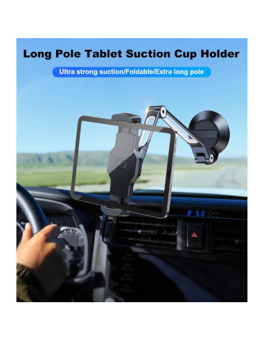 Soporte para Tablet DICMKY en Coche con Ventosa 360