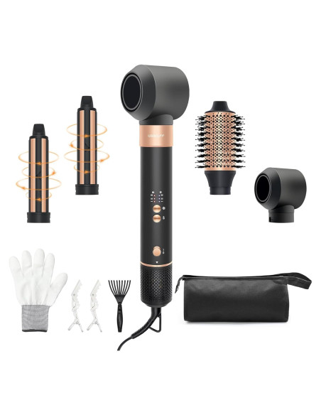 Cepillo Secador de Cabello 4 en 1 USbelff - Rizador Automático Cepillo Secador de Cabello 4 en 1 USbelff - Rizador Automático