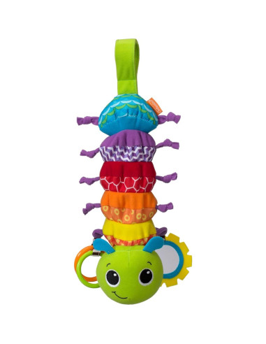 Bicho Musical Abrazable Infantino - Oruga 14.5x7.8x14.7cm