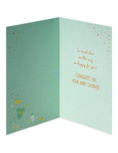 Tarjeta de Baby Shower American Greetings Amor en Camino 2