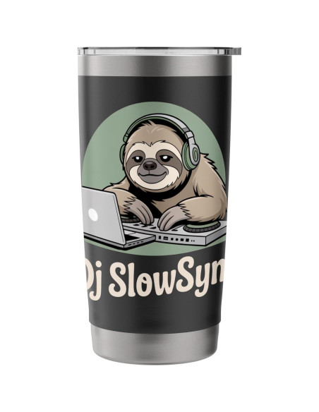 Vaso Aislado Acero Inoxidable 20 oz Chill Sloth DJ Vaso Aislado Acero Inoxidable 20 oz Chill Sloth DJ