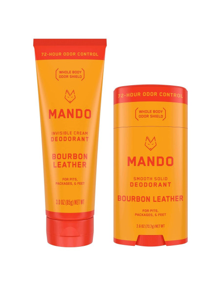 Desodorante Corporal Mando Cuero Bourbon - 72 Horas Sin Olores Desodorante Corporal Mando Cuero Bourbon - 72 Horas Sin Olores