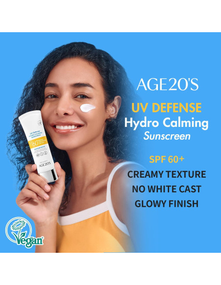 AGE20'S Protector Solar Hidratante SPF 60+ Té Verde Aloe Vera 50ml AGE20'S Protector Solar Hidratante SPF 60+ Té Verde Aloe Vera 50ml