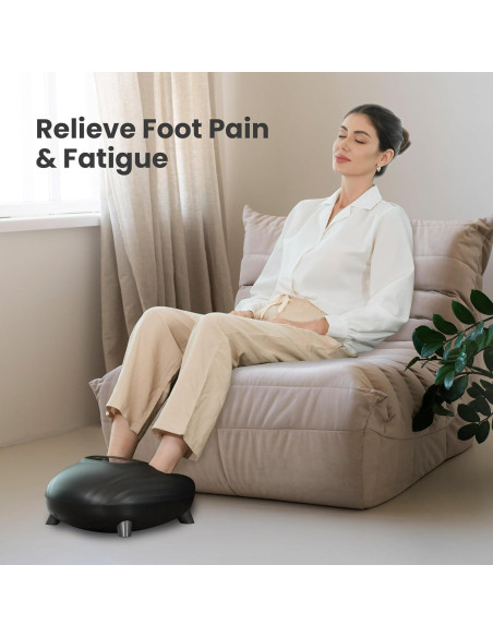 Masajeador de Pies Shiatsu CILI CL-5325 con Calor y Compresión Masajeador de Pies Shiatsu CILI CL-5325 con Calor y Compresión