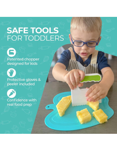 Set de Cocina Montessori Tovla Jr. para Niños 4-10 Años