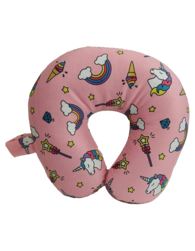 Almohada de Cuello Wolf Essentials para Niños - Microfibra Suave