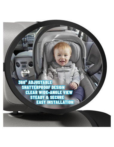 Espejo para Bebé en Asiento Trasero - Discount Parts Direct