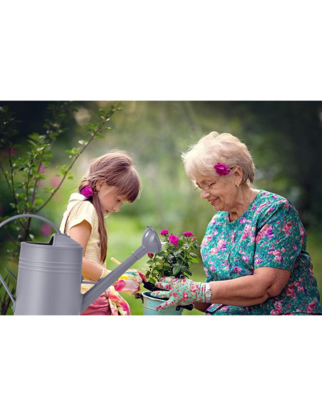 Regadera de Plástico OKREK 1.89L Azul para Plantas Regadera de Plástico OKREK 1.89L Azul para Plantas