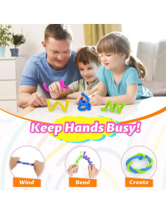 Juguetes Antiestrés Sensibles Soarly - Set de 6 Varitas 28.2 cm 2