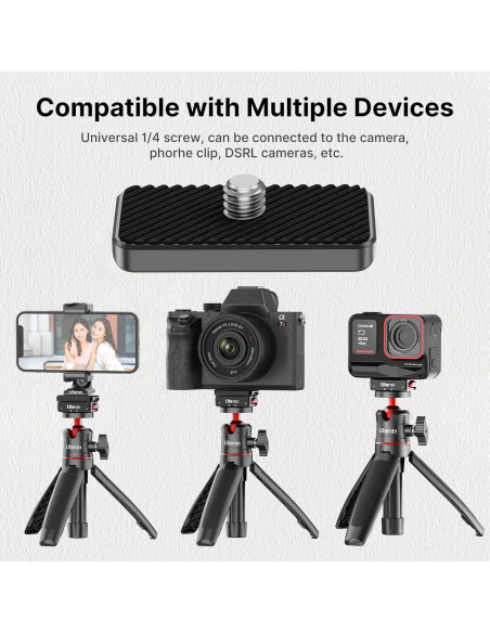Soporte de liberación rápida Ulanzi para Insta360 X3/X4/ACE Soporte de liberación rápida Ulanzi para Insta360 X3/X4/ACE