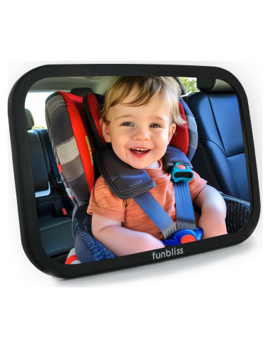 Espejo para Bebé Funbliss 360 Ajustable a Prueba de Explosiones