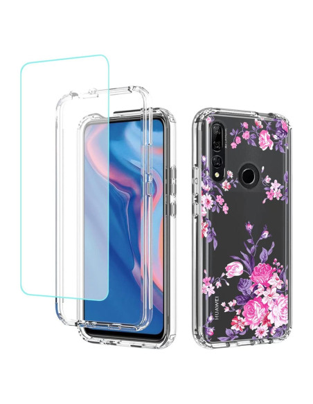 Funda Bumper Huawei Y9 Prime 2019 con Protector Vidrio Templado Funda Bumper Huawei Y9 Prime 2019 con Protector Vidrio Templado
