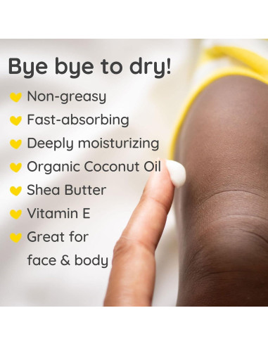 Loción Hidratante para Bebés Bubbsi 32oz - Aceite de Coco Orgánico