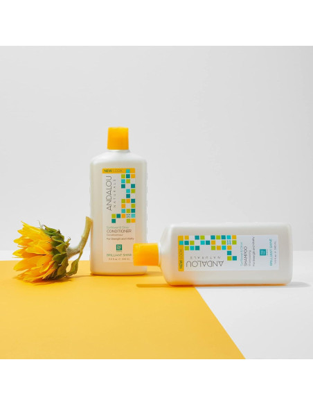 Acondicionador Brillante Andalou Naturals 321g - Girasol y Cítricos Acondicionador Brillante Andalou Naturals 321g - Girasol y Cítricos