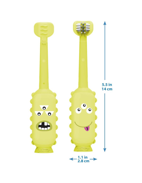 Cepillo de Dientes Dr. Brown's ToothScrubber Niños Verde 1-4 Años Cepillo de Dientes Dr. Brown's ToothScrubber Niños Verde 1-4 Años