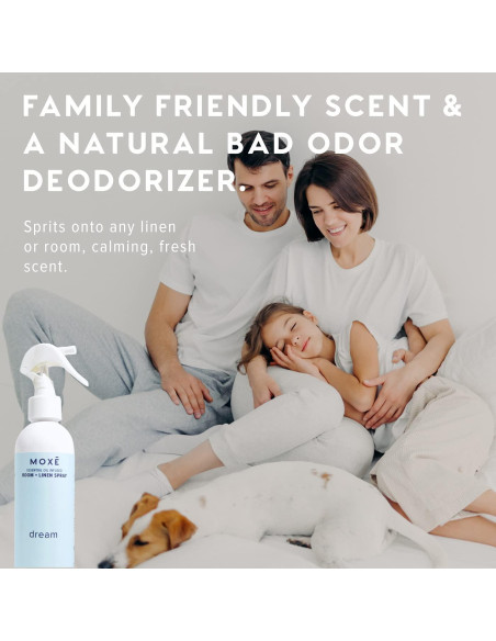 Spray de Sábanas MOXE Dream 227ml - Aromaterapia Lavanda y Manzanilla Spray de Sábanas MOXE Dream 227ml - Aromaterapia Lavanda y Manzanilla