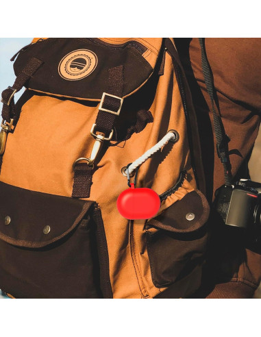 Funda de Silicona Geekria para Google Pixel Buds Pro - Rojo