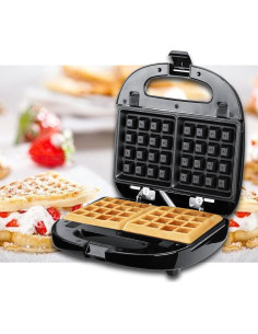 Hacedor de Sándwiches ZZ S6141A-B 4 Placas Antiadherentes 2