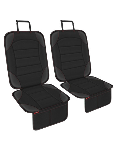 Protector de Asiento de Auto Sinvitron para Niños 2-Pack Negro