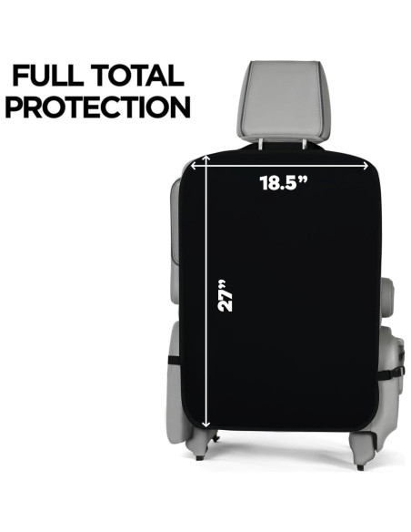 Cubierta de Asiento Trasero Lebogner para Niños - Paquete de 2 Cubierta de Asiento Trasero Lebogner para Niños - Paquete de 2