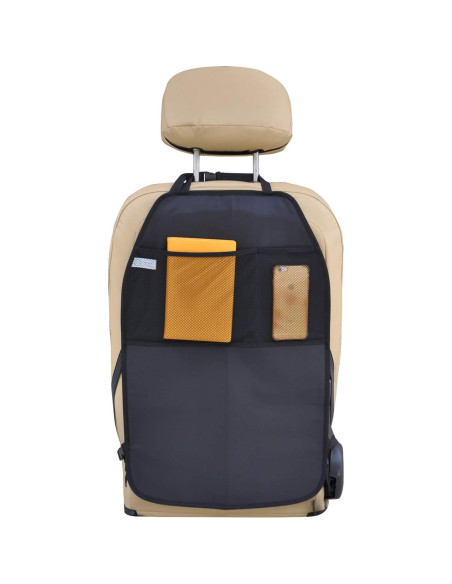 Protector de Asiento de Coche Viaviat FT016 Negro 2-Pack Protector de Asiento de Coche Viaviat FT016 Negro 2-Pack