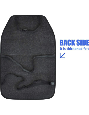 Protector de Asiento de Coche Viaviat FT016 Negro 2-Pack