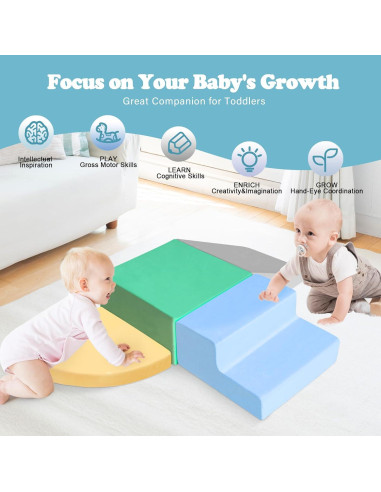 Bloques de Escalada de Espuma HHH HIKECUCAN - 4 Piezas para Niños