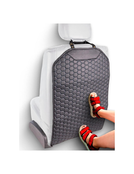 Protector de Asiento Trasero Owleys de Eco-Cuero Negro Protector de Asiento Trasero Owleys de Eco-Cuero Negro
