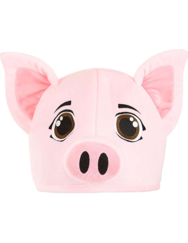Sombrero de Peluche de Cerdo Elope - Ajustable Unisex