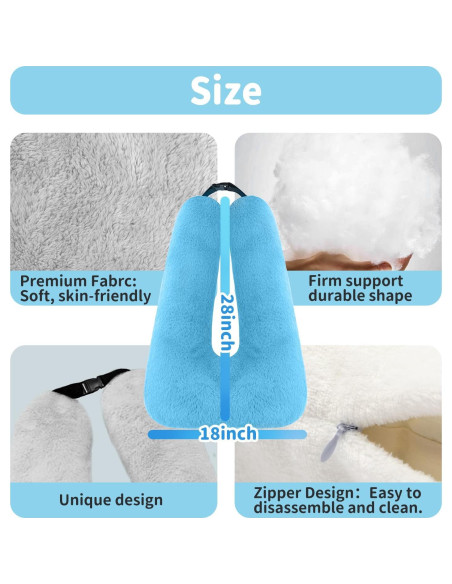 Almohada de Viaje BGZBGZ para Niños y Adultos, Soporte Cuello, Negra Almohada de Viaje BGZBGZ para Niños y Adultos, Soporte Cuello, Negra