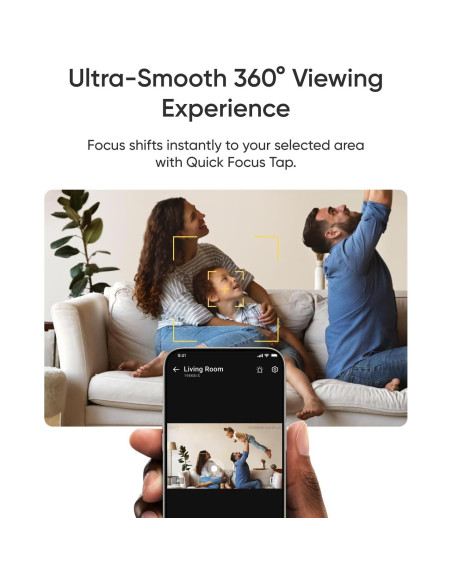Cámara de Seguridad Interior Eufy S350 4K UHD Dual con Zoom 8x Cámara de Seguridad Interior Eufy S350 4K UHD Dual con Zoom 8x