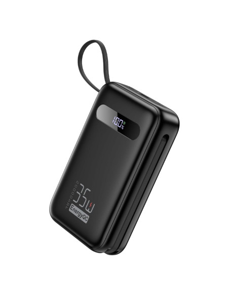 Cargador Portátil EnergyQC 20000mAh 35W PD3.0 y QC4.0 Negro Cargador Portátil EnergyQC 20000mAh 35W PD3.0 y QC4.0 Negro