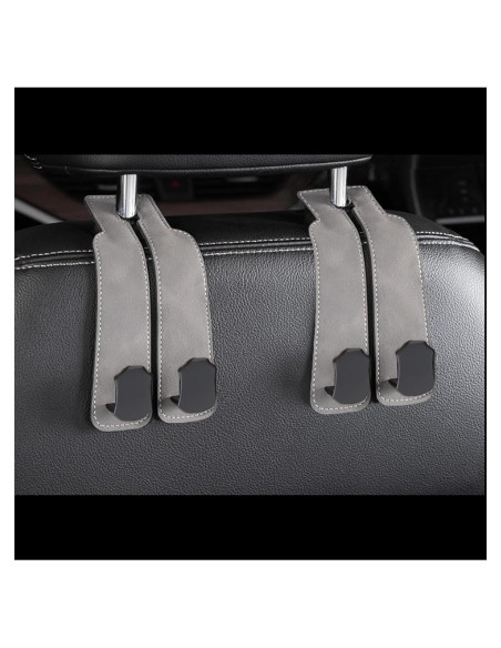 Ganchos para Asiento de Coche WELKSEZYWOD - 2 Piezas Gris Ganchos para Asiento de Coche WELKSEZYWOD - 2 Piezas Gris