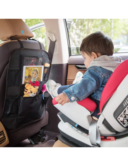 Protector de Asiento de Coche Funbliss Negro XL Universal Protector de Asiento de Coche Funbliss Negro XL Universal