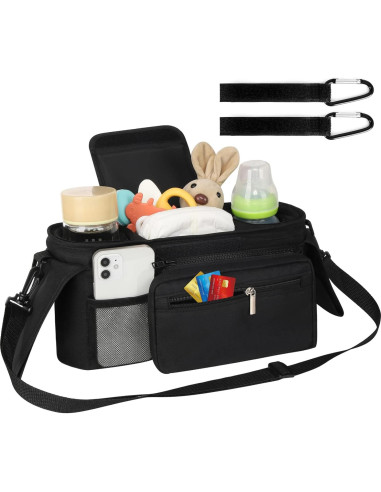 Organizador Universal para Carriola Accmor con Soporte para Vaso