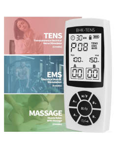 Estimulador Muscular TENS EMS BHK-TENS 22 Modos 40 Intensidades 2