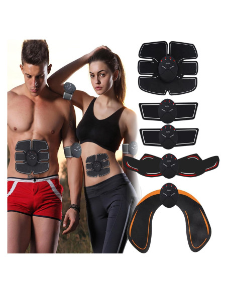 Cinturón de Fitness Sielife KLT-07 Estimulador Muscular Abdominal Cinturón de Fitness Sielife KLT-07 Estimulador Muscular Abdominal