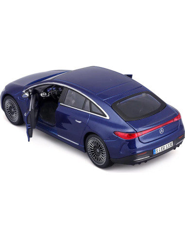 Maisto Mercedes-Benz EQS Azul Metálico Edición Especial 1/27