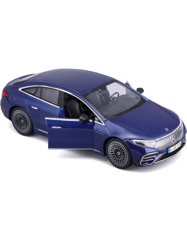 Maisto Mercedes-Benz EQS Azul Metálico Edición Especial 1/27