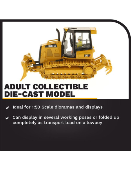 Tractor de Oruga Caterpillar D5K2 LGP Diecast Masters 1:50 Tractor de Oruga Caterpillar D5K2 LGP Diecast Masters 1:50