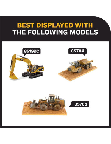 Camión Diecast Masters Caterpillar CT660 con Remolque 1/50