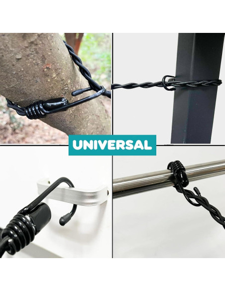 Cuerda de Secado de Ropa Retráctil AUXPhome 1.75m Antideslizante Cuerda de Secado de Ropa Retráctil AUXPhome 1.75m Antideslizante
